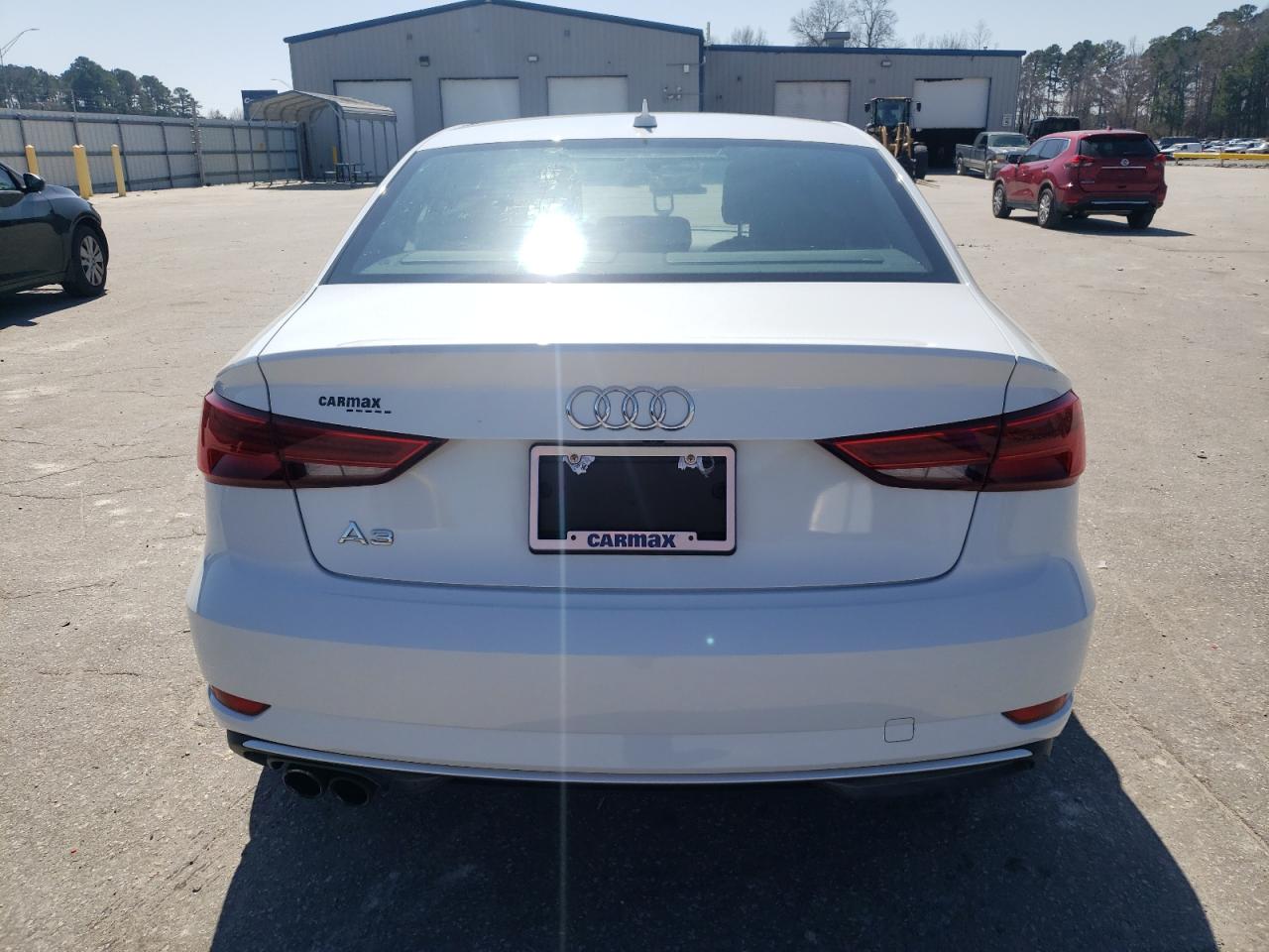 2017 Audi A3 VIN WAUAUGFFXH1052722 Copart auction photo, front end / undercarriage damage thumbnail 6