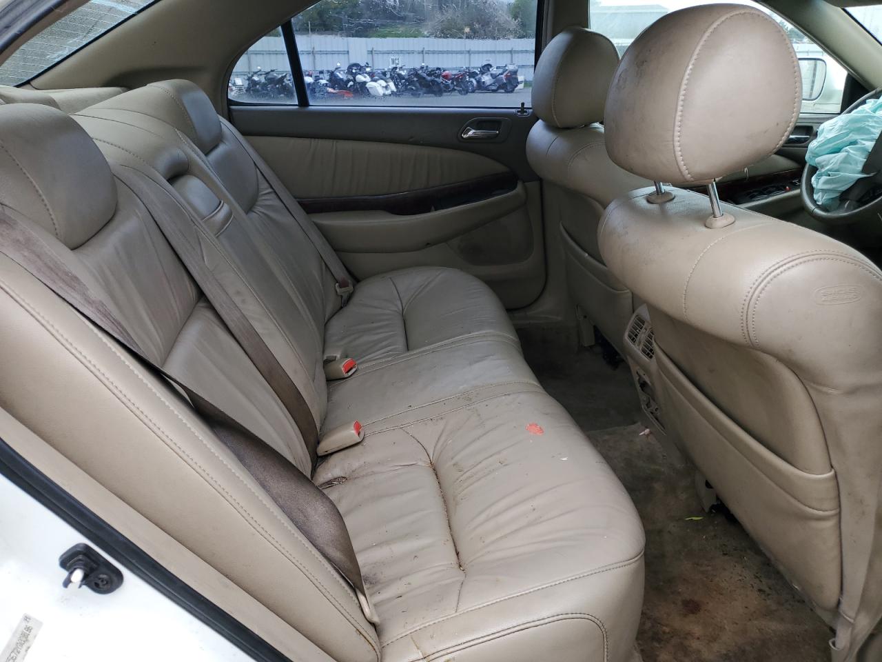 2000 Acura TL VIN 19UUA5672YA030186 Copart auction photo, front end / all over damage thumbnail 10