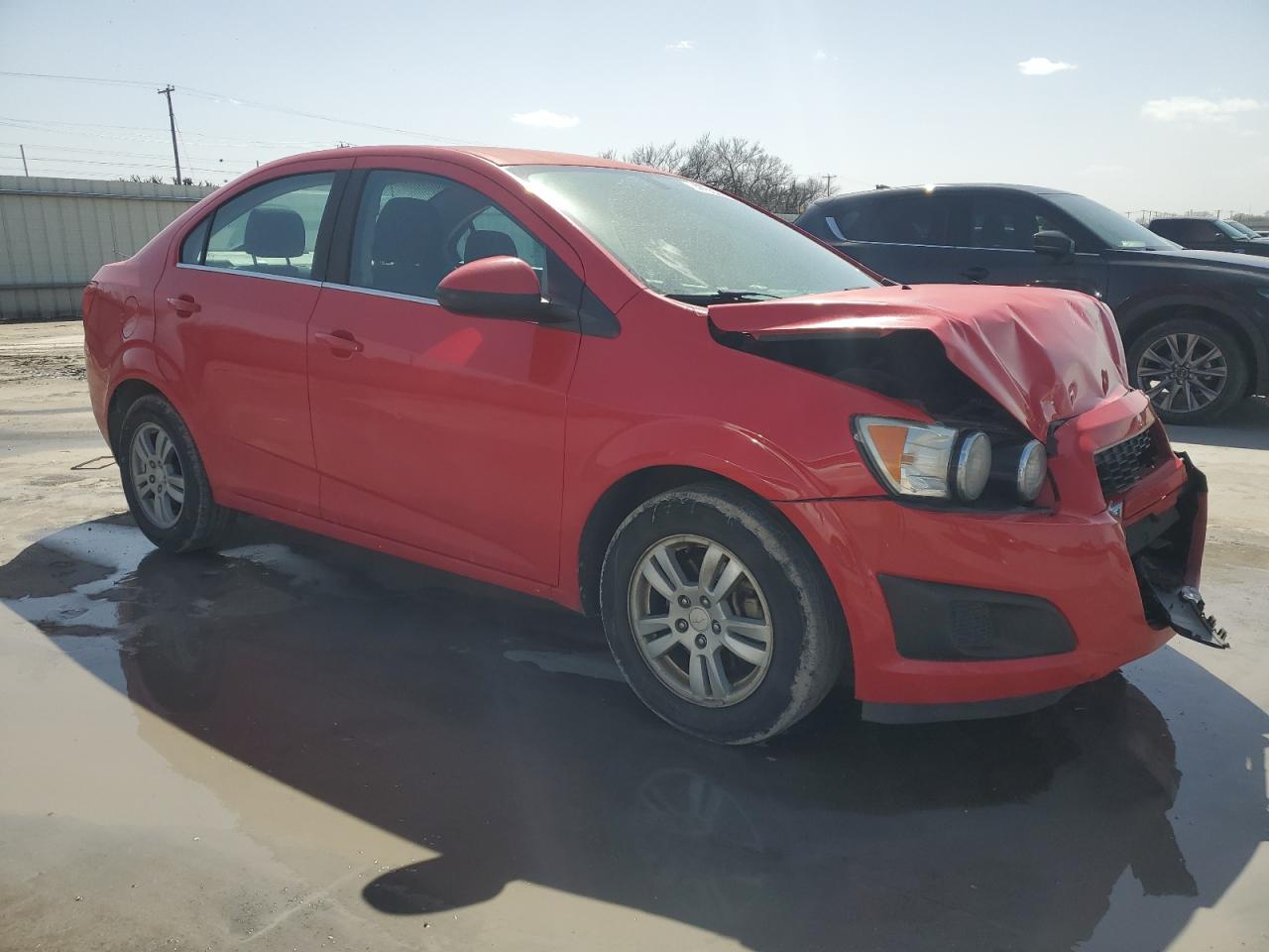 2015 Chevrolet Sonic VIN 1G1JC5SH3F4173856 Copart auction photo, front end damage thumbnail 4