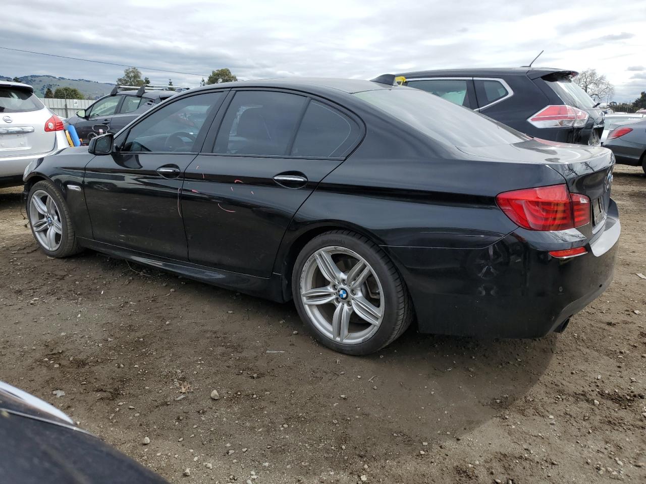2013 BMW 5er VIN WBAFR7C52DC829282 Copart auction photo, front end damage thumbnail 2