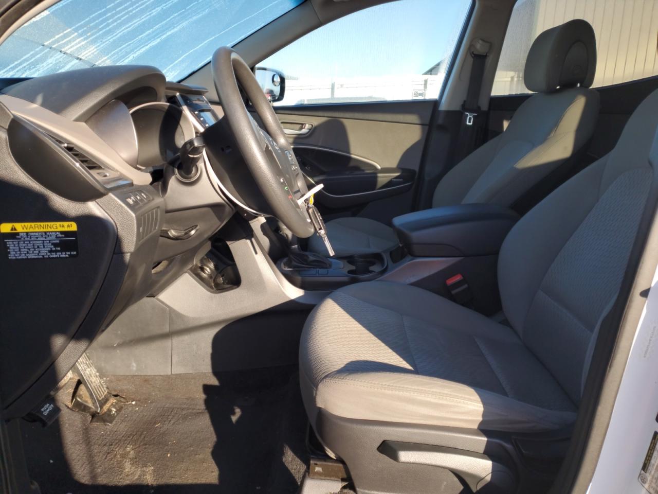 2015 Hyundai Santa Fe VIN 5XYZT3LB4FG292204 Copart auction photo, front end damage thumbnail 7
