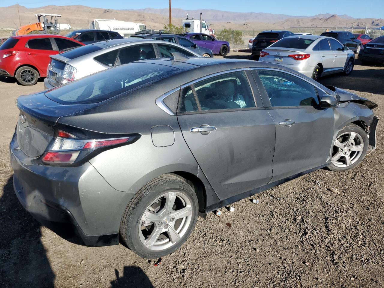 2017 Chevrolet Volt VIN 1G1RC6S53HU204086 Copart auction photo, front end / rear end damage thumbnail 3