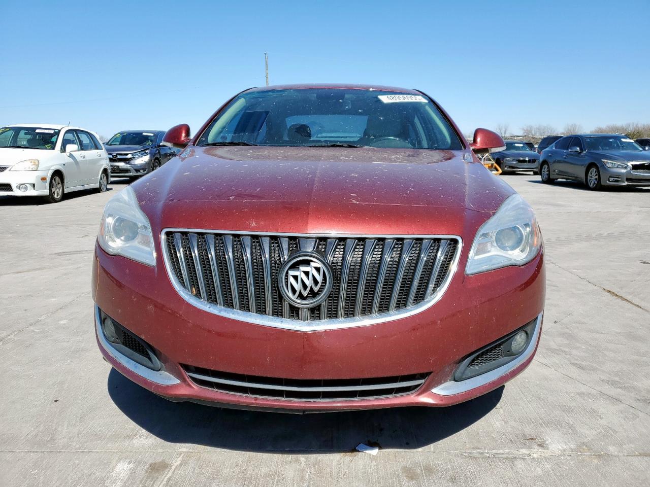 2016 Buick Regal VIN 2G4GK5EXXG9178781 Copart auction photo, rear end / side damage thumbnail 5