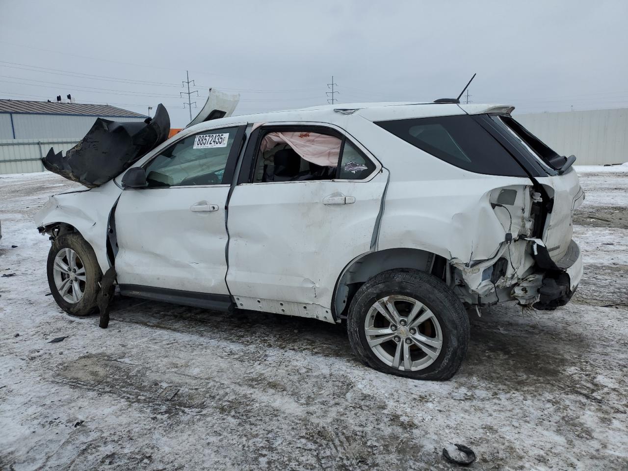2017 Chevrolet Equinox VIN 2GNALBEK4H1518590 Copart auction photo, all over damage thumbnail 2