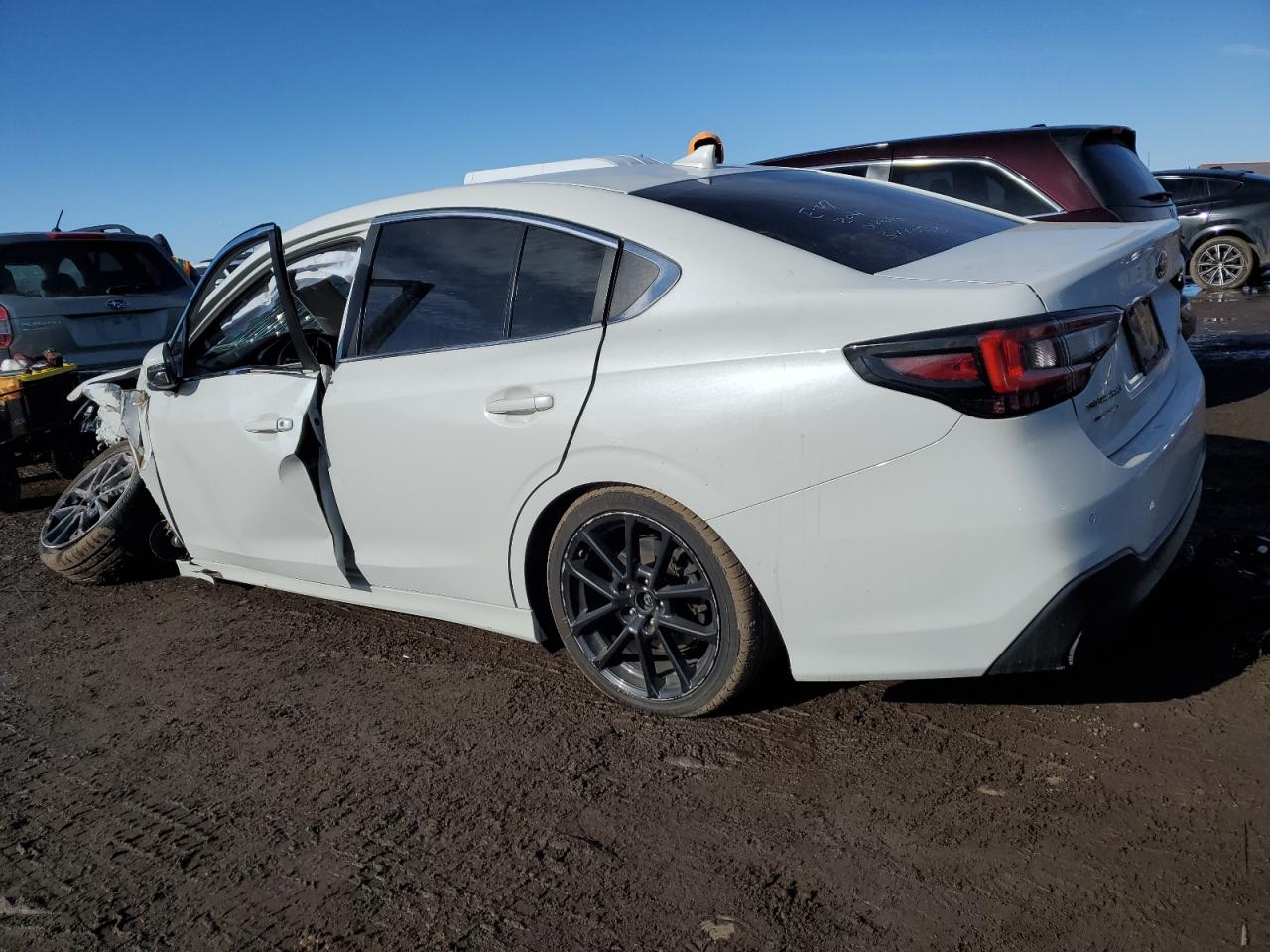 2021 Subaru Legacy VIN 4S3BWAN65M3012630 Copart auction photo, front end / side damage thumbnail 2