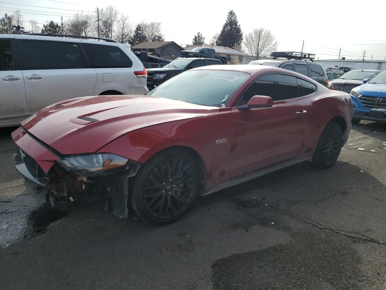 2021 Ford Mustang VIN 1FA6P8CF0M5151679