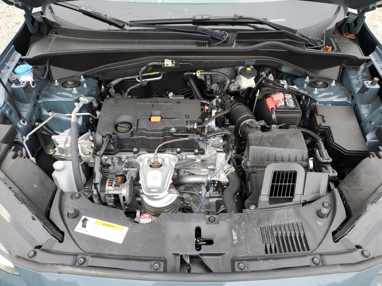 2024 Honda HR-V VIN 3CZRZ2H32RM765562 Copart auction photo, side damage thumbnail 12