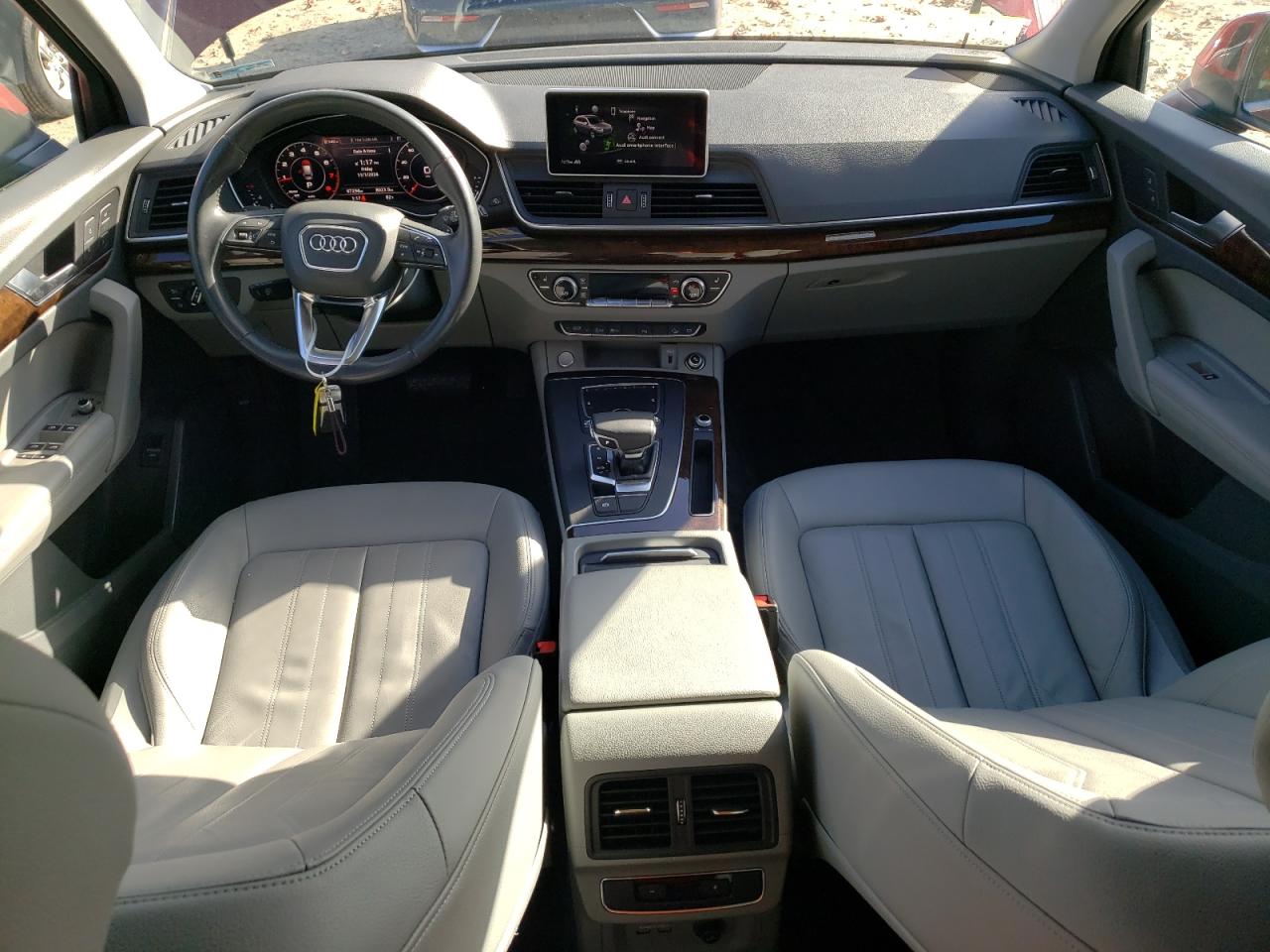 2020 Audi Q5 VIN WA1BNAFY3L2044977 Copart auction photo, side / minor dent/scratches damage thumbnail 8