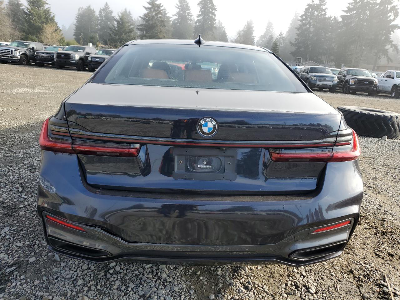 2022 BMW 7er VIN WBA7U2C07NCH32786 Copart auction photo, all over damage thumbnail 6