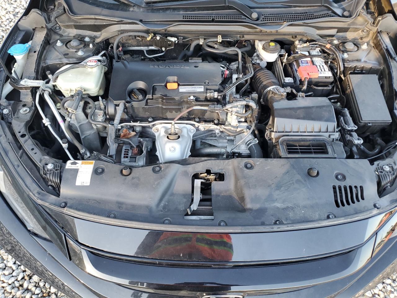 2020 Honda Civic VIN 2HGFC2F82LH602362 Copart auction photo, front end damage thumbnail 13