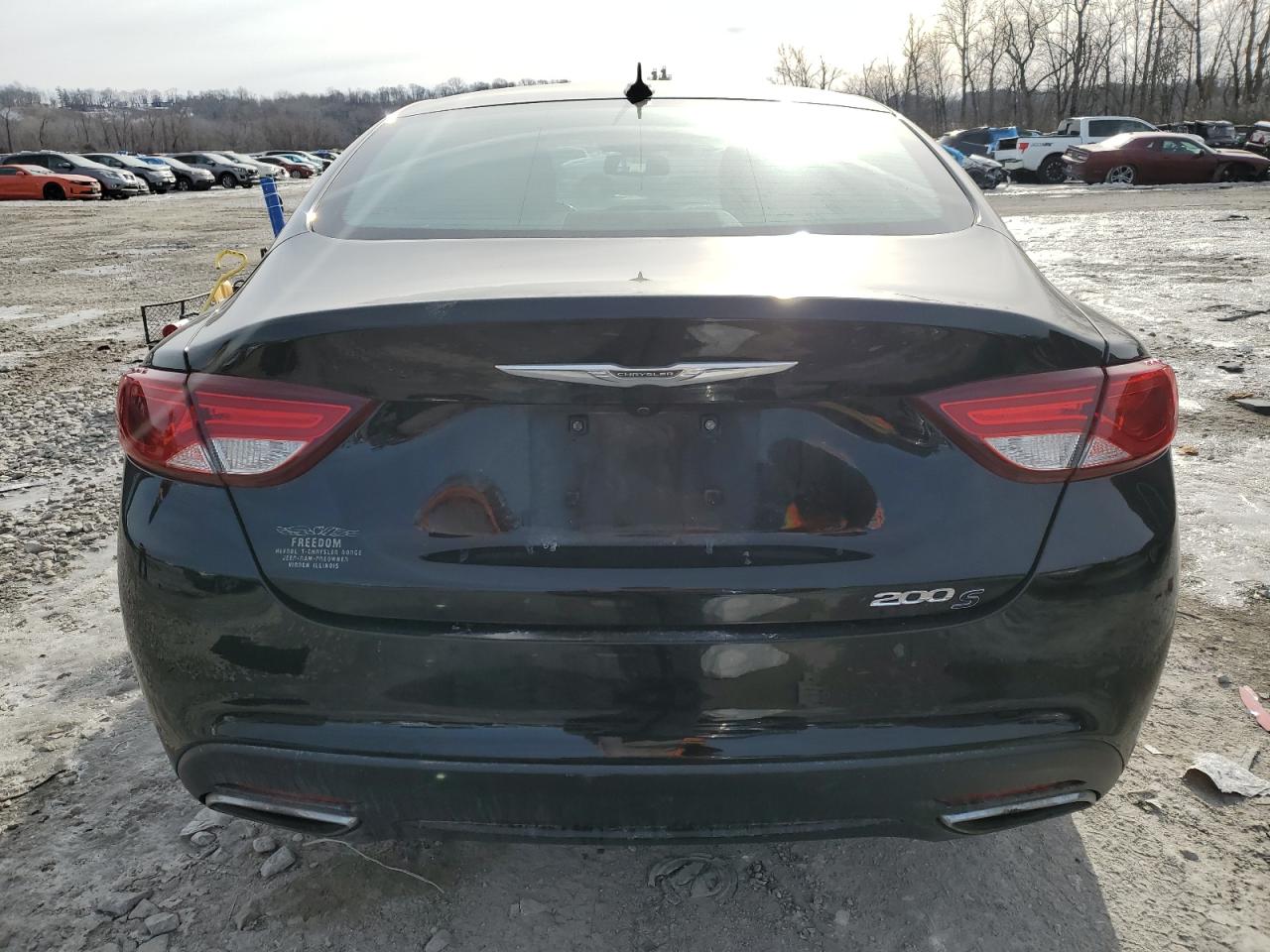 2015 Chrysler 200 VIN 1C3CCCBB8FN715273 Copart auction photo, front end damage thumbnail 6
