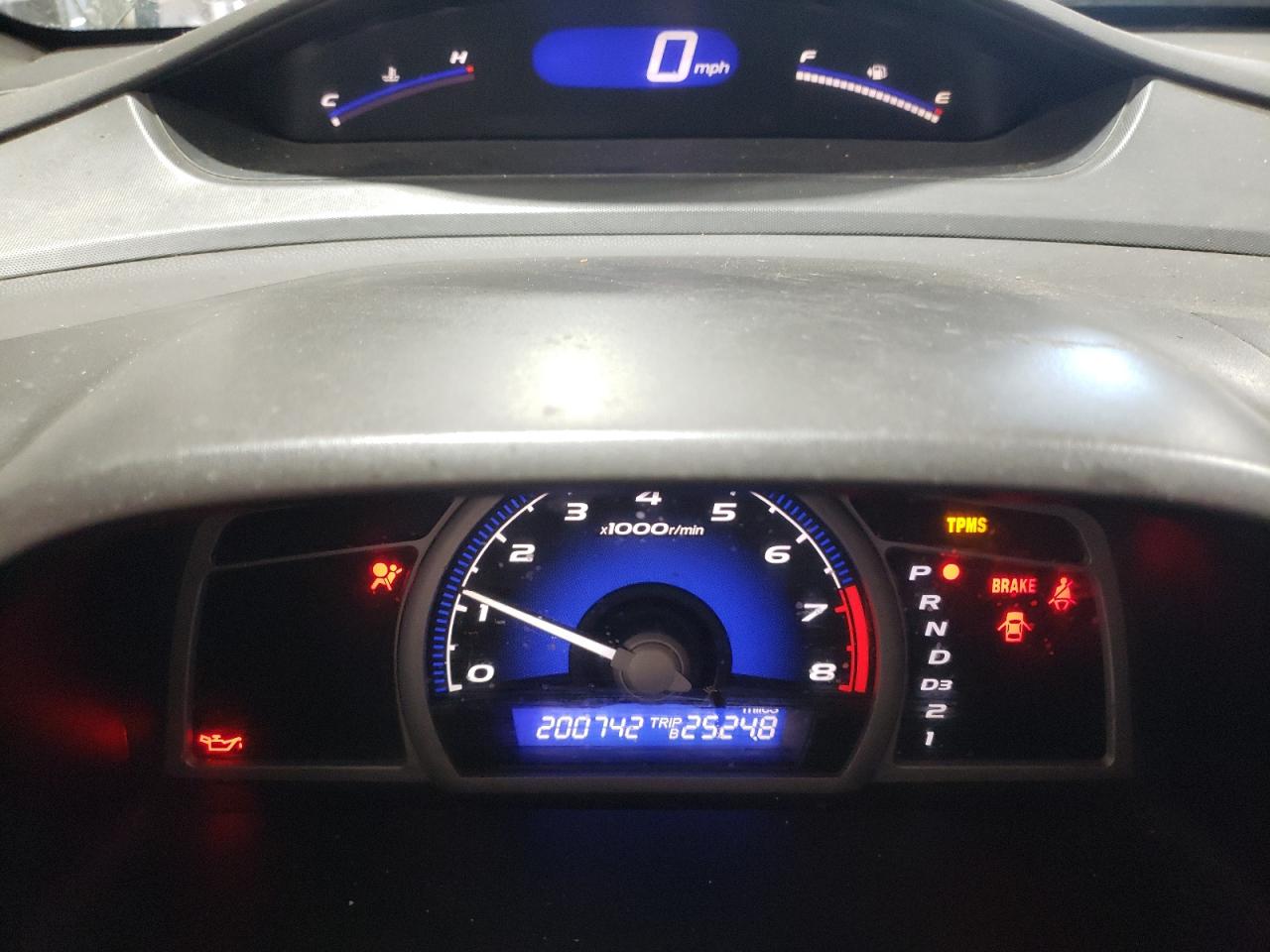2008 Honda Civic VIN 2HGFG12688H530531 Copart auction photo, all over damage thumbnail 9