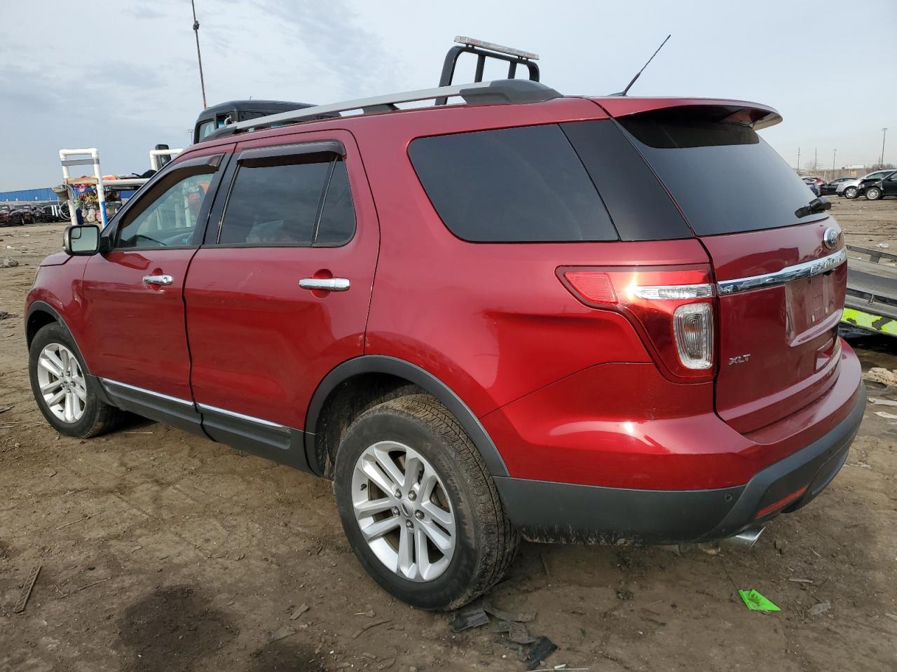2015 Ford Explorer VIN 1FM5K8D89FGA47019 Copart auction photo, front end damage thumbnail 2