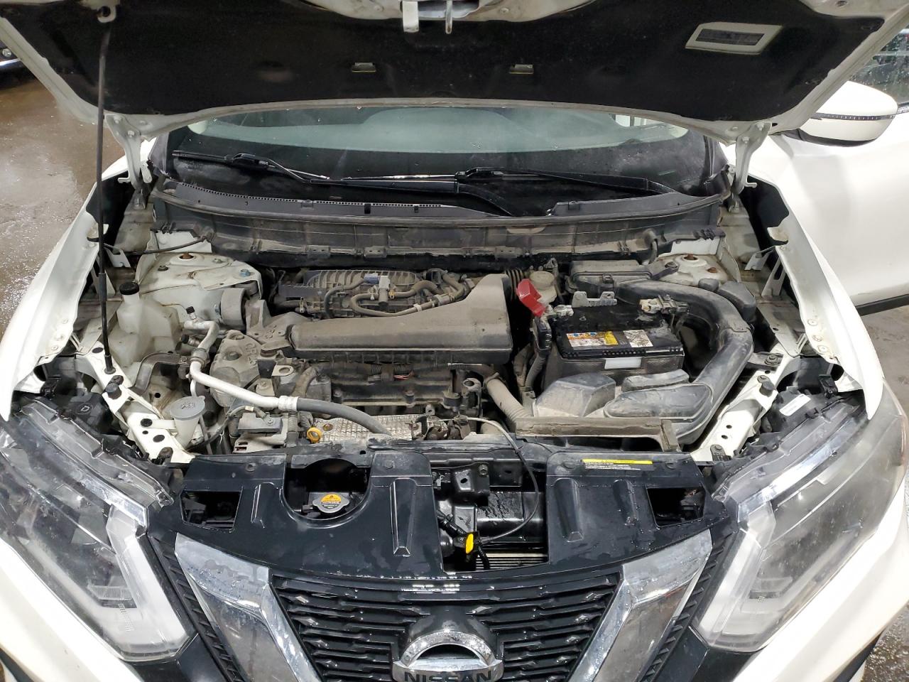 2017 Nissan Rogue VIN JN8AT2MV9HW255630 Copart auction photo, side / front end damage thumbnail 13
