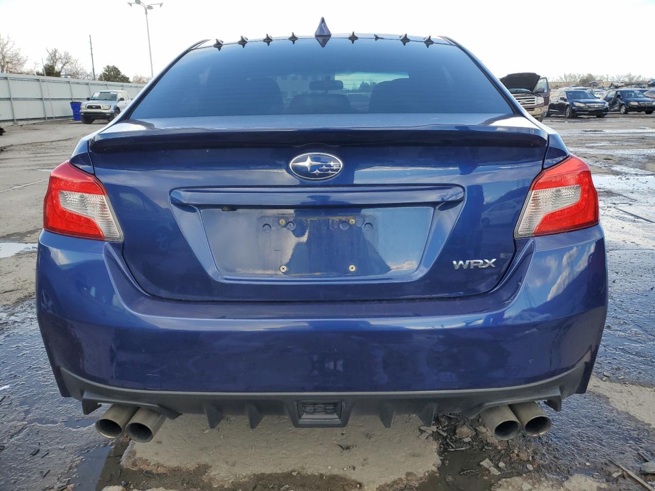 2016 Subaru WRX VIN JF1VA1F64G9819092 Copart auction photo, front end / hail damage thumbnail 6