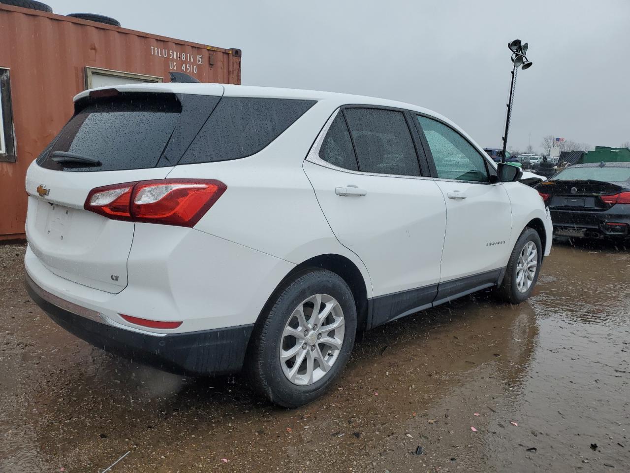 2020 Chevrolet Equinox VIN 3GNAXJEV5LS525604 Copart auction photo, mechanical damage thumbnail 3