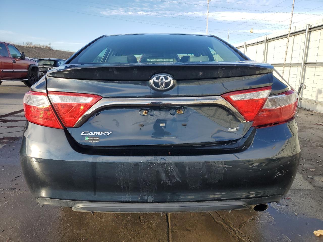 2015 Toyota Camry VIN 4T1BF1FK0FU098711 Copart auction photo, rear end / front end damage thumbnail 6