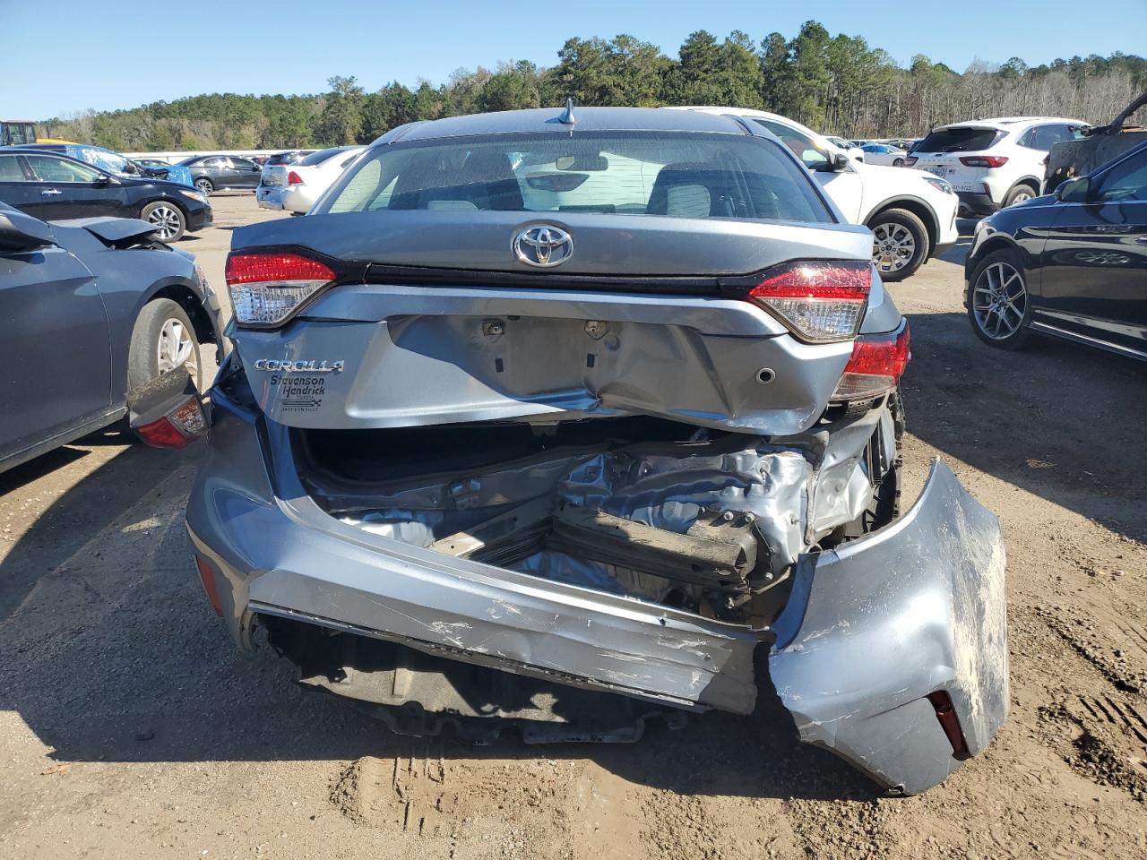 2020 Toyota Corolla VIN 5YFDPRAE5LP132094 Copart auction photo, rear end damage thumbnail 6