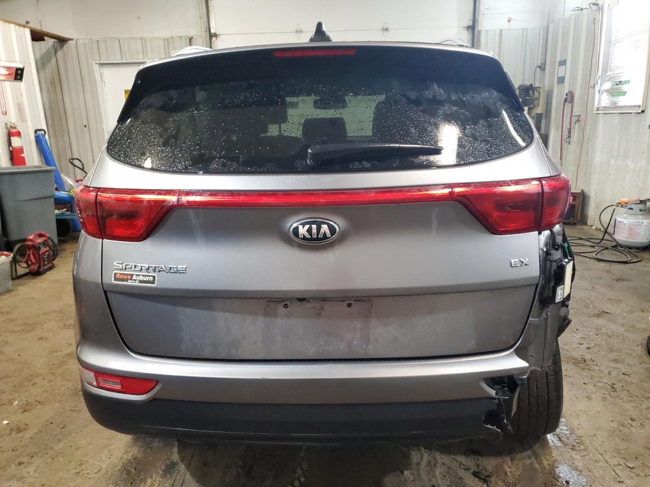 2017 KIA Sportage VIN KNDPNCAC8H7272700 Copart auction photo, side / front end damage thumbnail 6