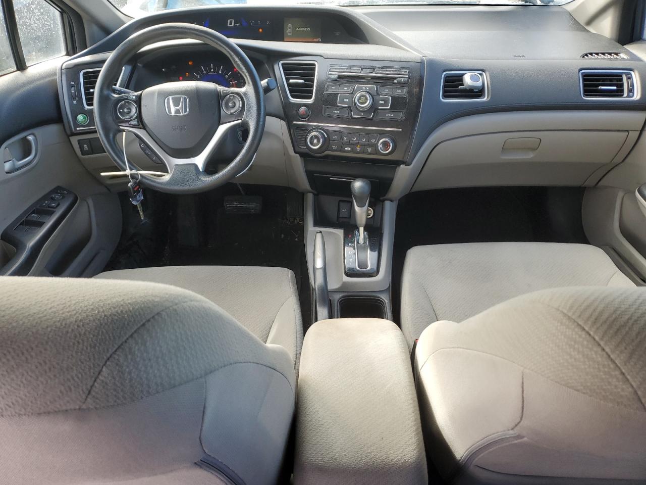 2013 Honda Civic VIN 2HGFB2F54DH535225 Copart auction photo, front end damage thumbnail 8