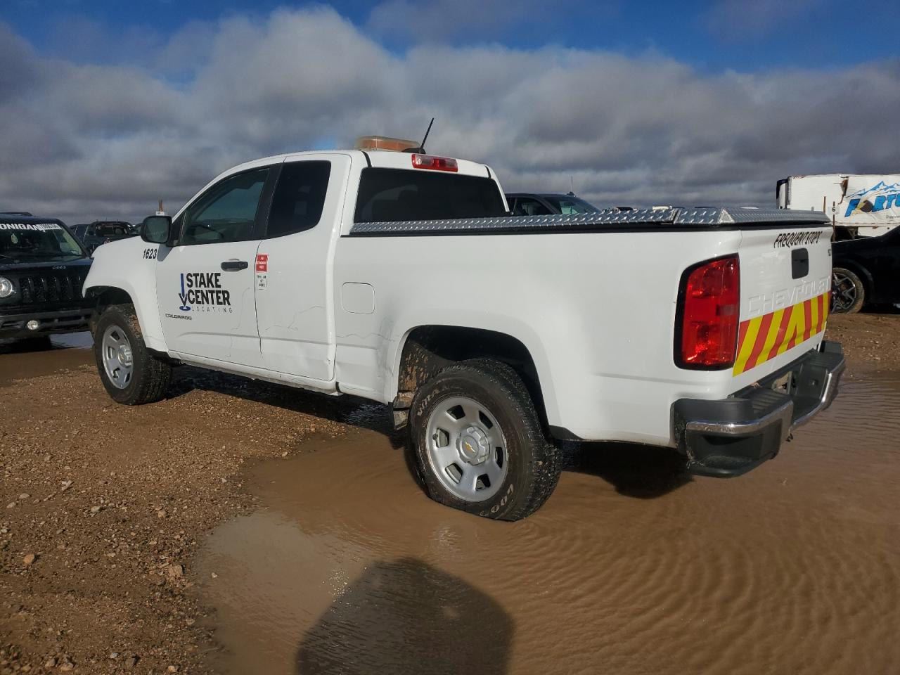 2021 Chevrolet Colorado VIN 1GCHSBEA0M1168179 Copart auction photo, front end / minor dent/scratches damage thumbnail 2