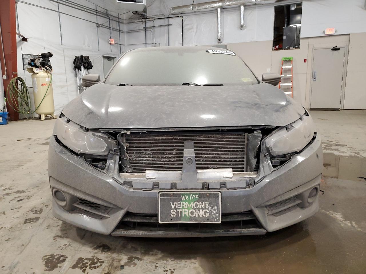 2016 Honda Civic VIN 2HGFC1F30GH642850 Copart auction photo, front end / minor dent/scratches damage thumbnail 5