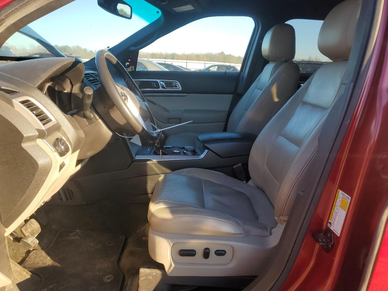 2013 Ford Explorer VIN 1FM5K8D84DGB61264 Copart auction photo, front end / side damage thumbnail 7