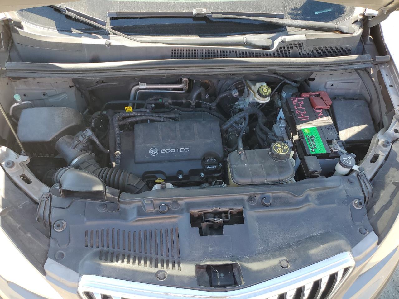 2014 Buick Encore VIN KL4CJDSB8EB694202 Copart auction photo, side damage thumbnail 12