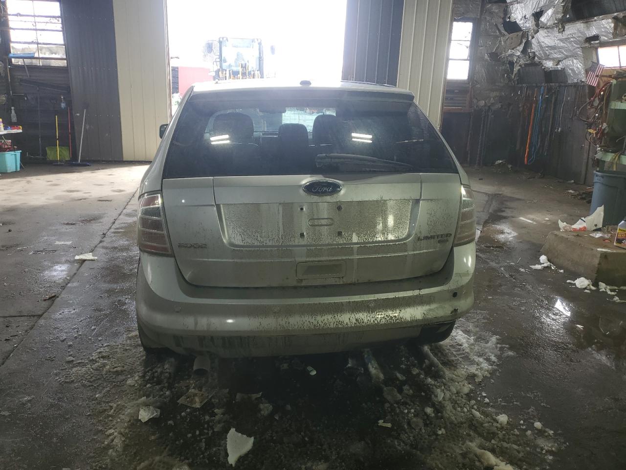 2009 Ford Edge VIN 2FMDK49C59BA46804 Copart auction photo, rear end / side damage thumbnail 6