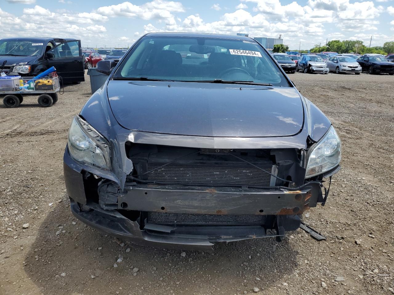 2010 Chevrolet Malibu VIN 1G1ZE5E04A4130526 Copart auction photo, side / front end damage thumbnail 5