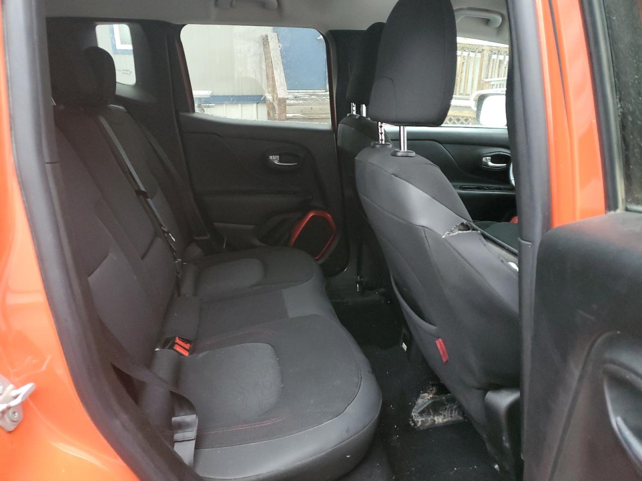 2017 Jeep Renegade VIN ZACCJBCB3HPF40676 Copart auction photo, front end / side damage thumbnail 10