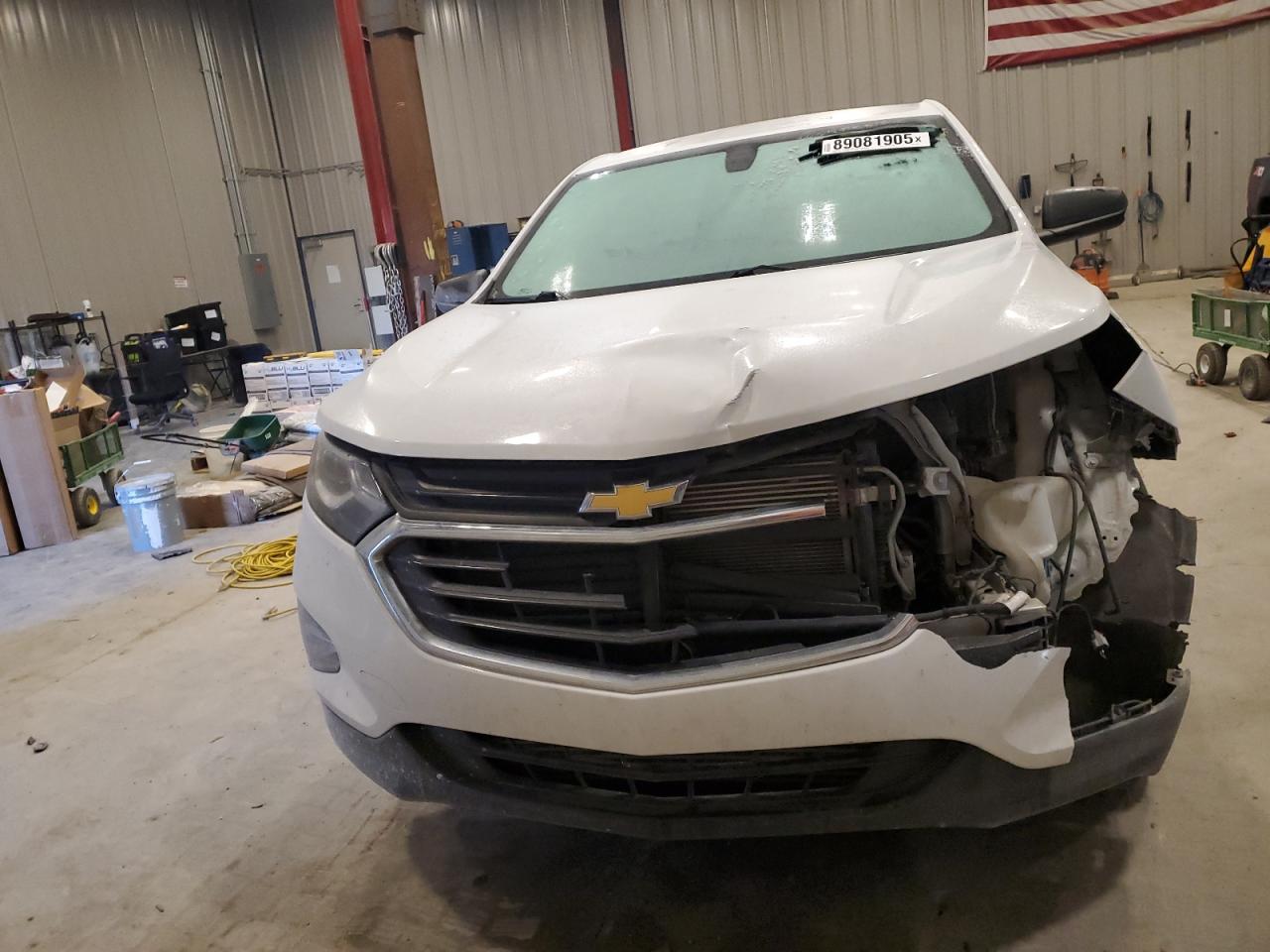 2019 Chevrolet Equinox VIN 3GNAXSEV3KS597437 Copart auction photo, front end damage thumbnail 5