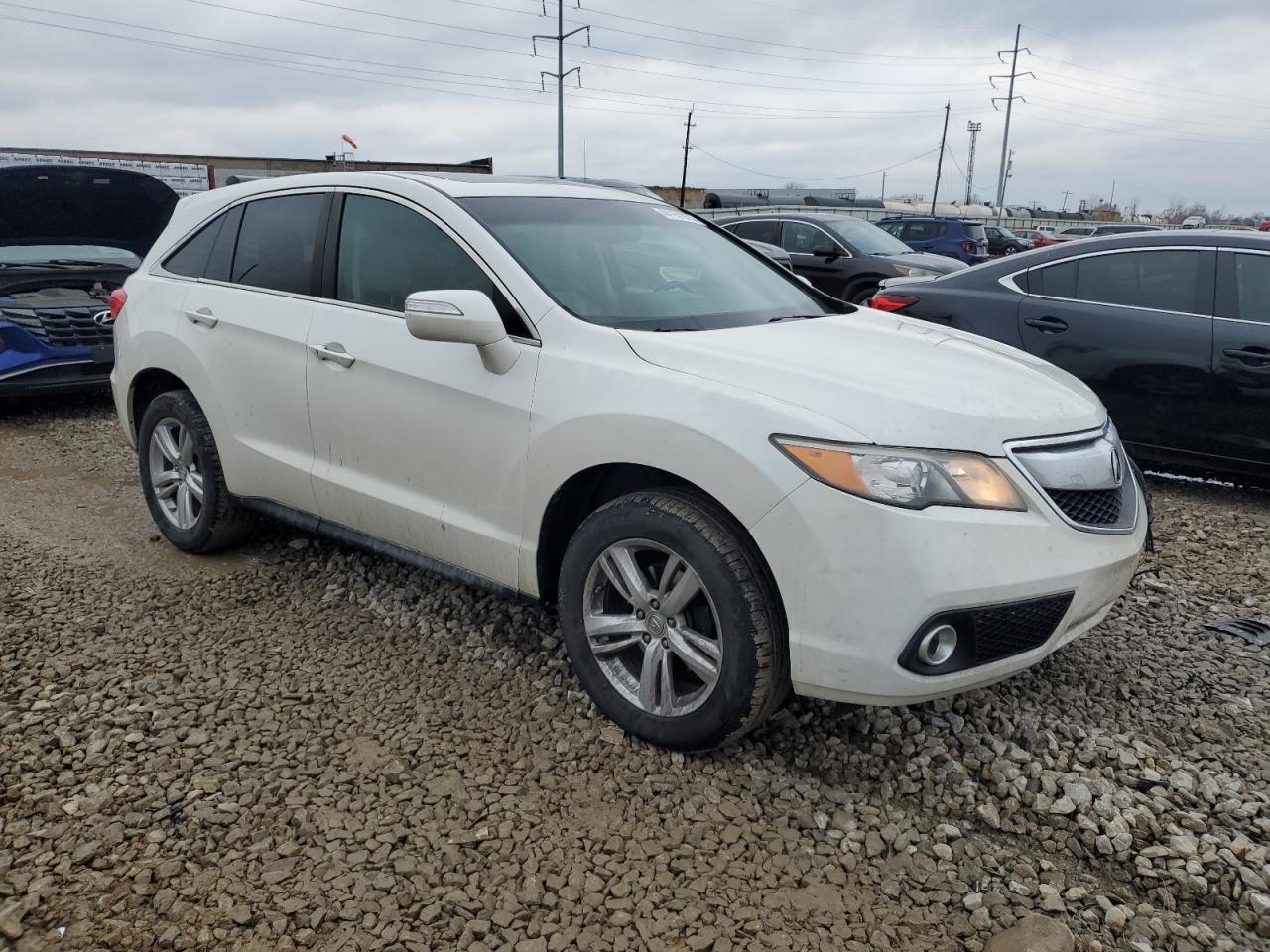 2014 Acura RDX VIN 5J8TB4H51EL018321 Copart auction photo, front end damage thumbnail 4