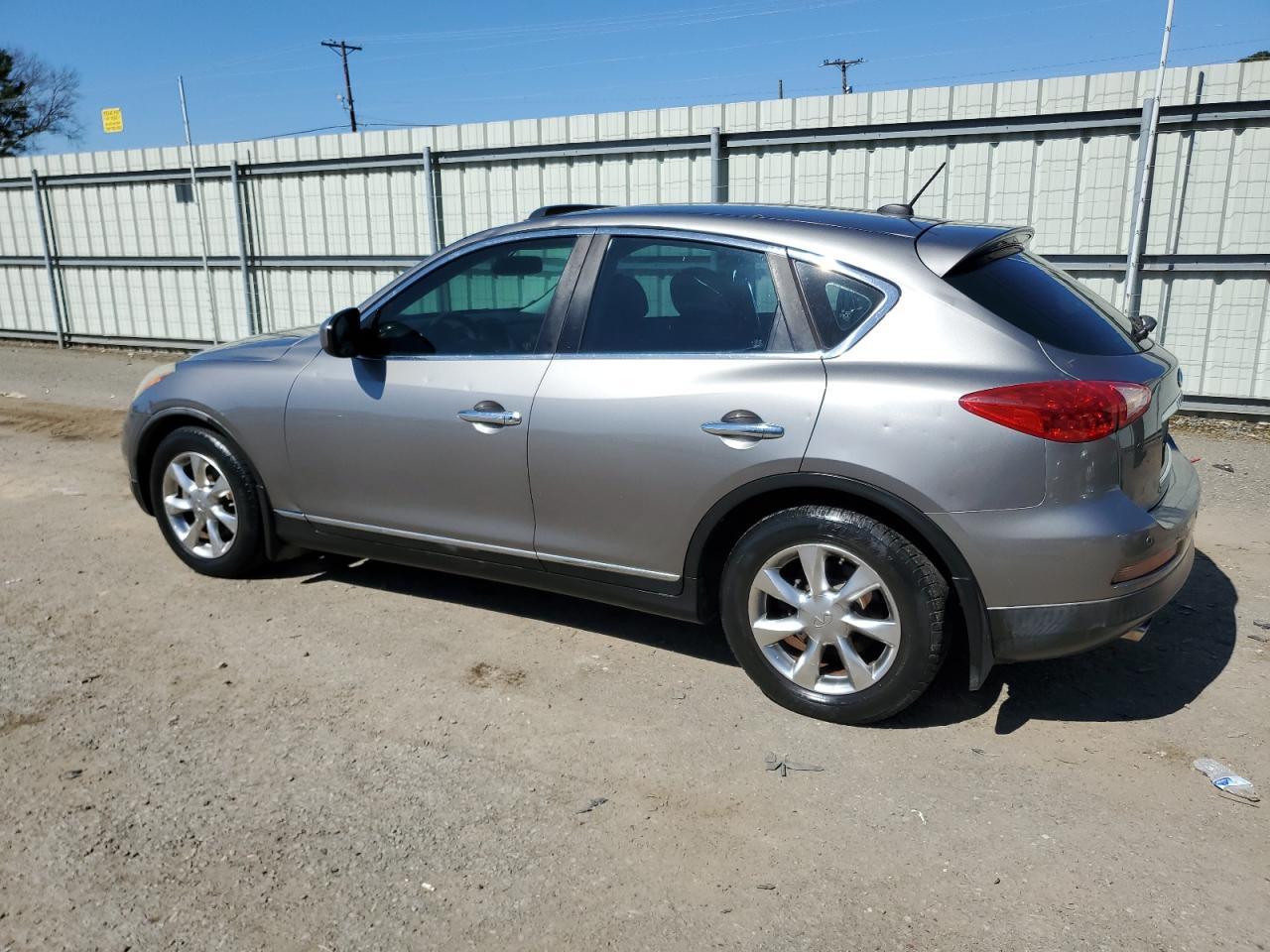 2008 Infiniti EX VIN JNKAJ09EX8M301409 Copart auction photo, hail / minor dent/scratches damage thumbnail 2