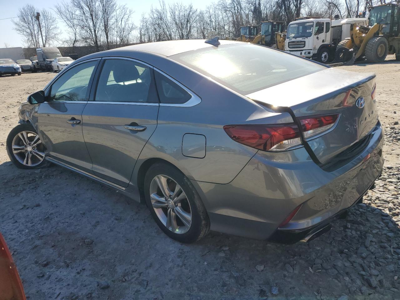 2018 Hyundai Sonata VIN 5NPE34AF4JH708201 Copart auction photo, mechanical / front end damage thumbnail 2