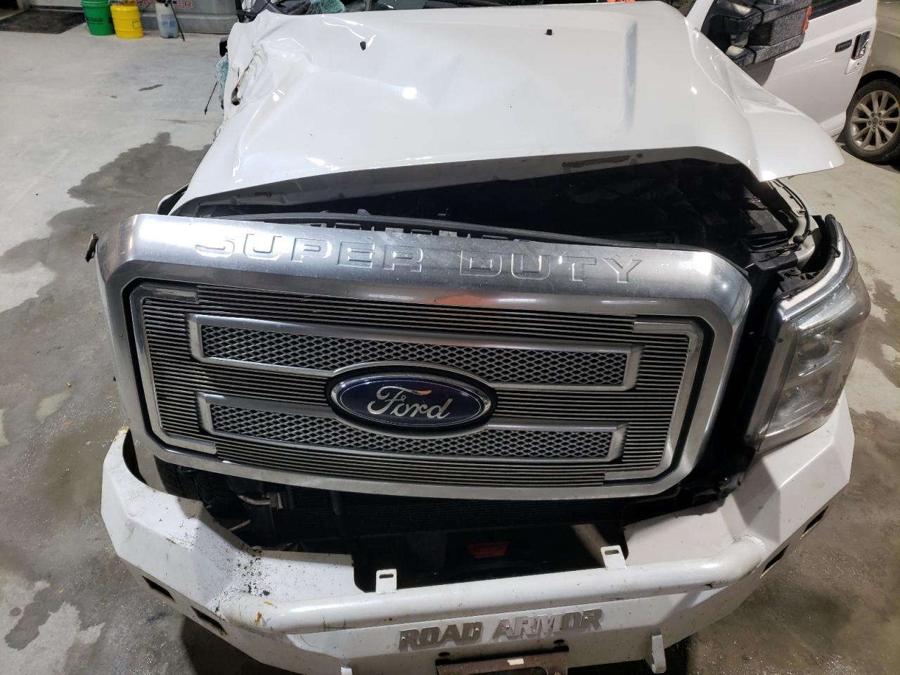 2015 Ford F350 VIN 1FT8W3BT4FEA33010 Copart auction photo, all over damage thumbnail 12