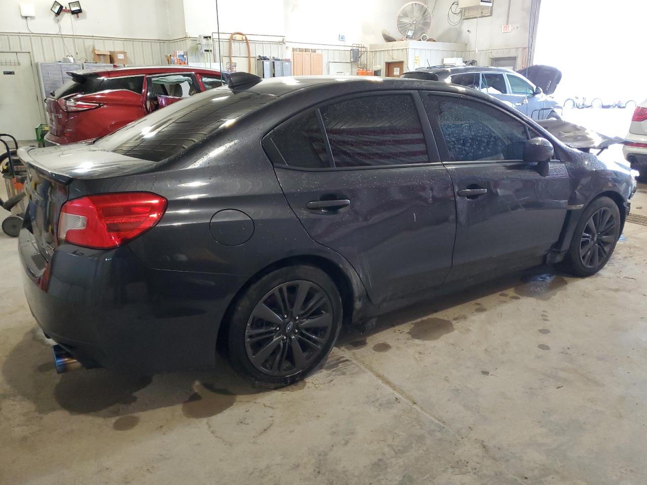 2016 Subaru WRX VIN JF1VA1B64G9819079 Copart auction photo, front end / side damage thumbnail 3