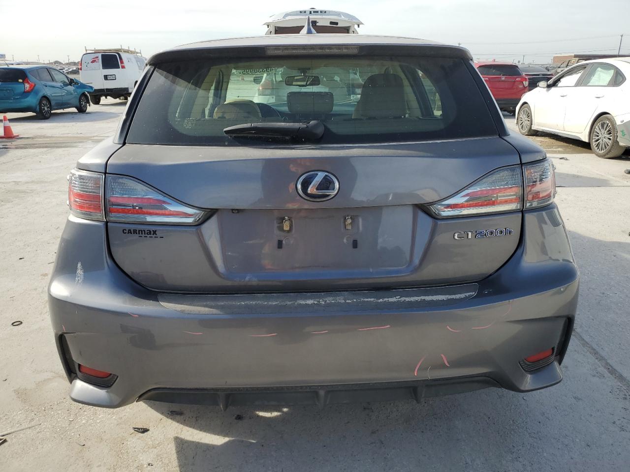2015 Lexus CT VIN JTHKD5BH5F2221926 Copart auction photo, front end / side damage thumbnail 6