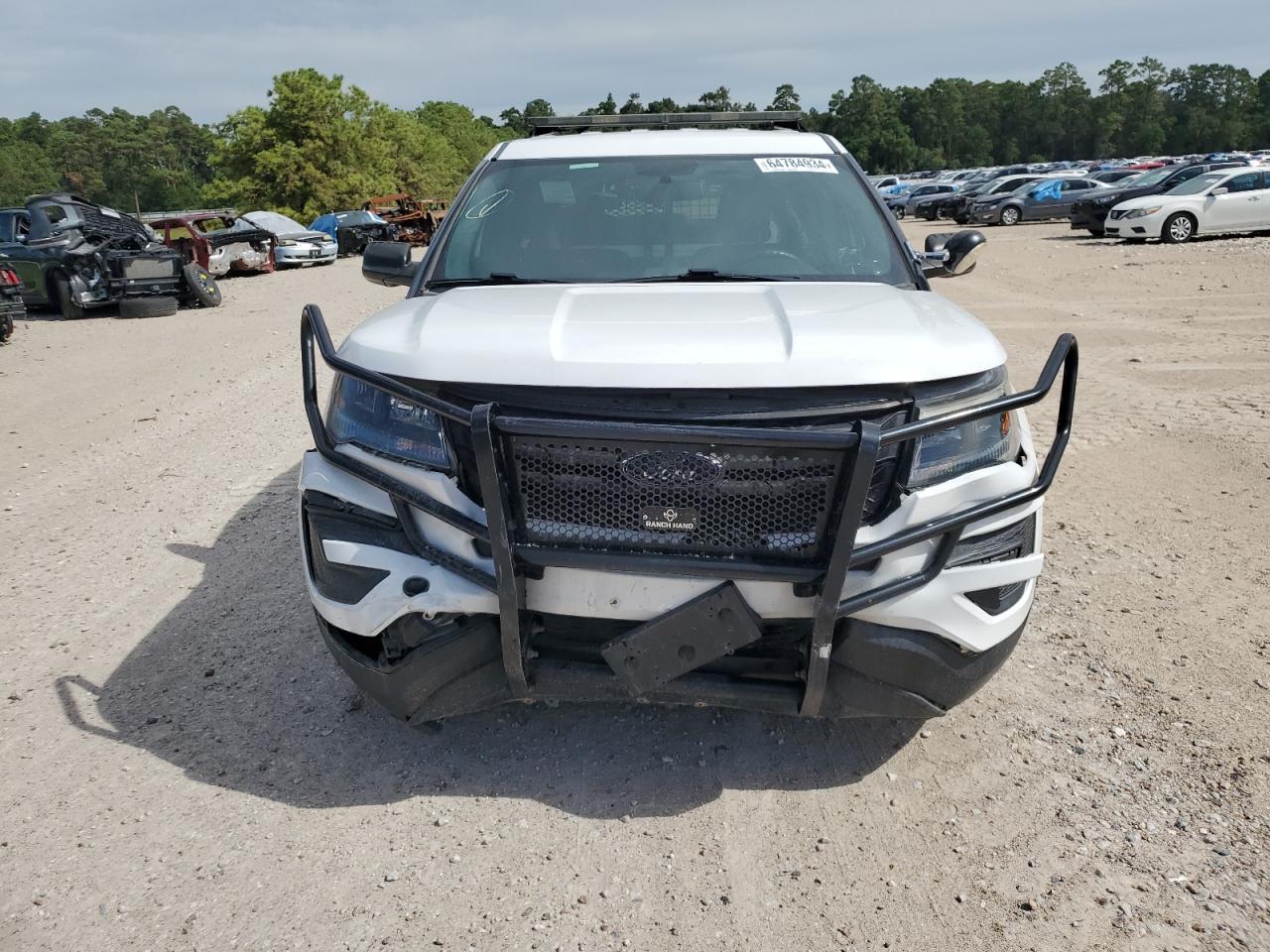 2018 Ford Explorer VIN 1FM5K8AR6JGA99973 Copart auction photo, rear end / front end damage thumbnail 5