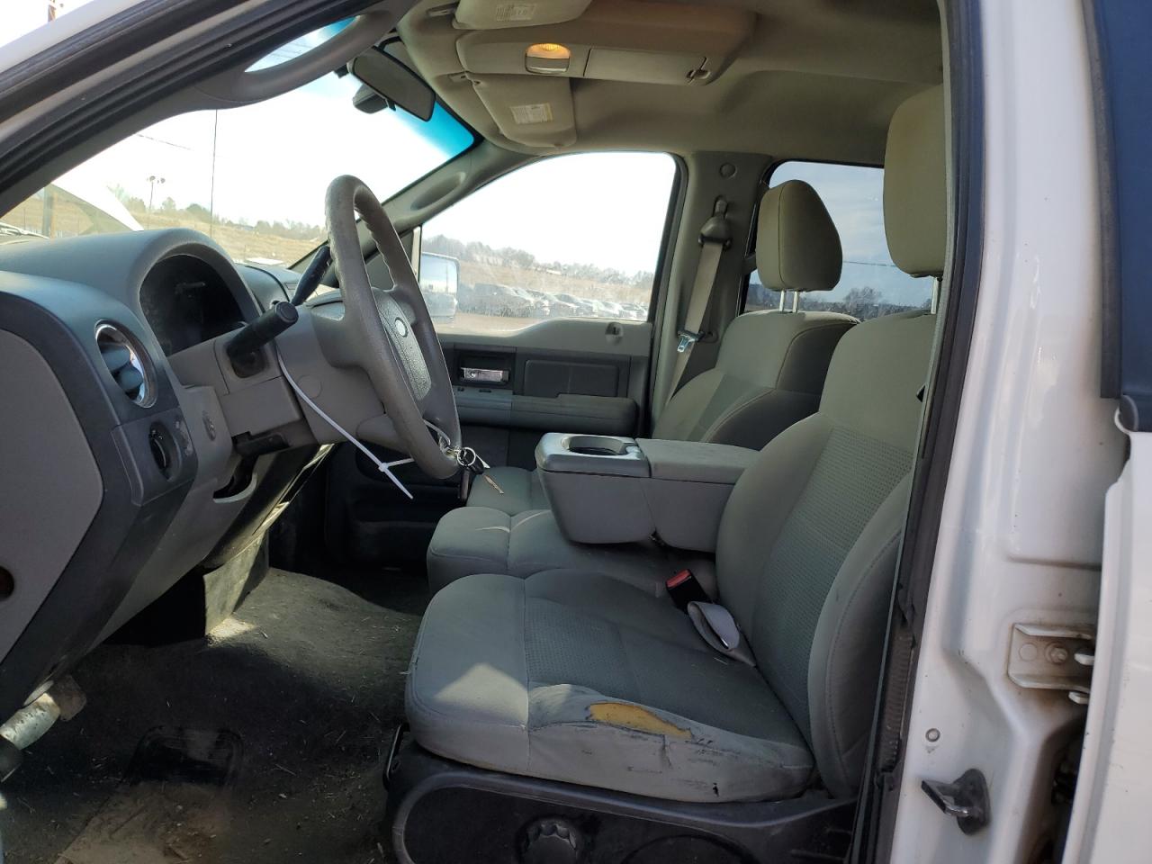 2004 Ford F-150 VIN 1FTPW14544KC69346 Copart auction photo, front end / side damage thumbnail 7