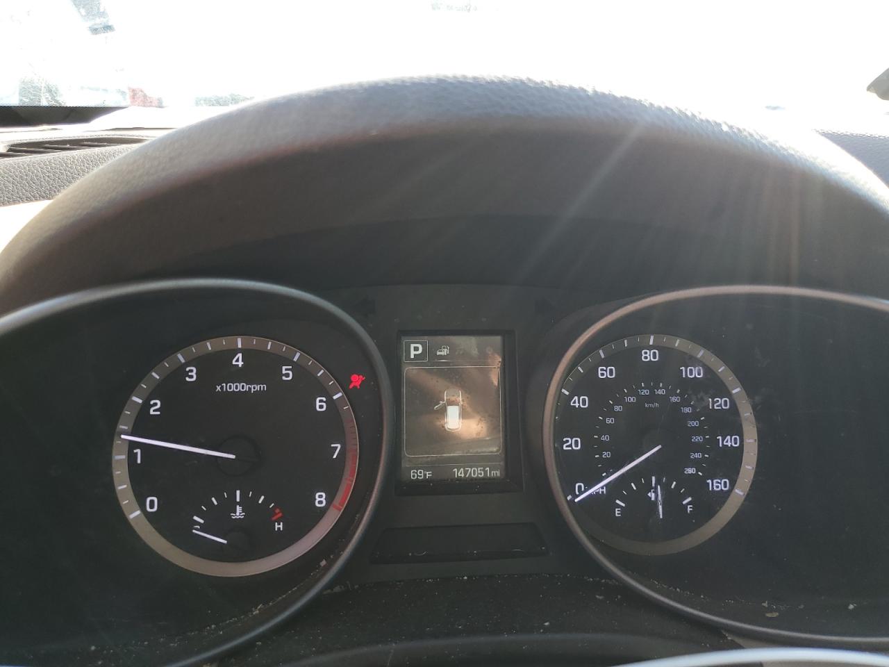 2017 Hyundai Santa Fe VIN 5XYZTDLB6HG488606 Copart auction photo, side damage thumbnail 9