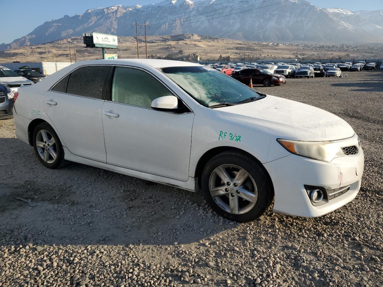 2014 Toyota Camry VIN 4T1BF1FK4EU377559 Copart auction photo, rear end / front end damage thumbnail 4