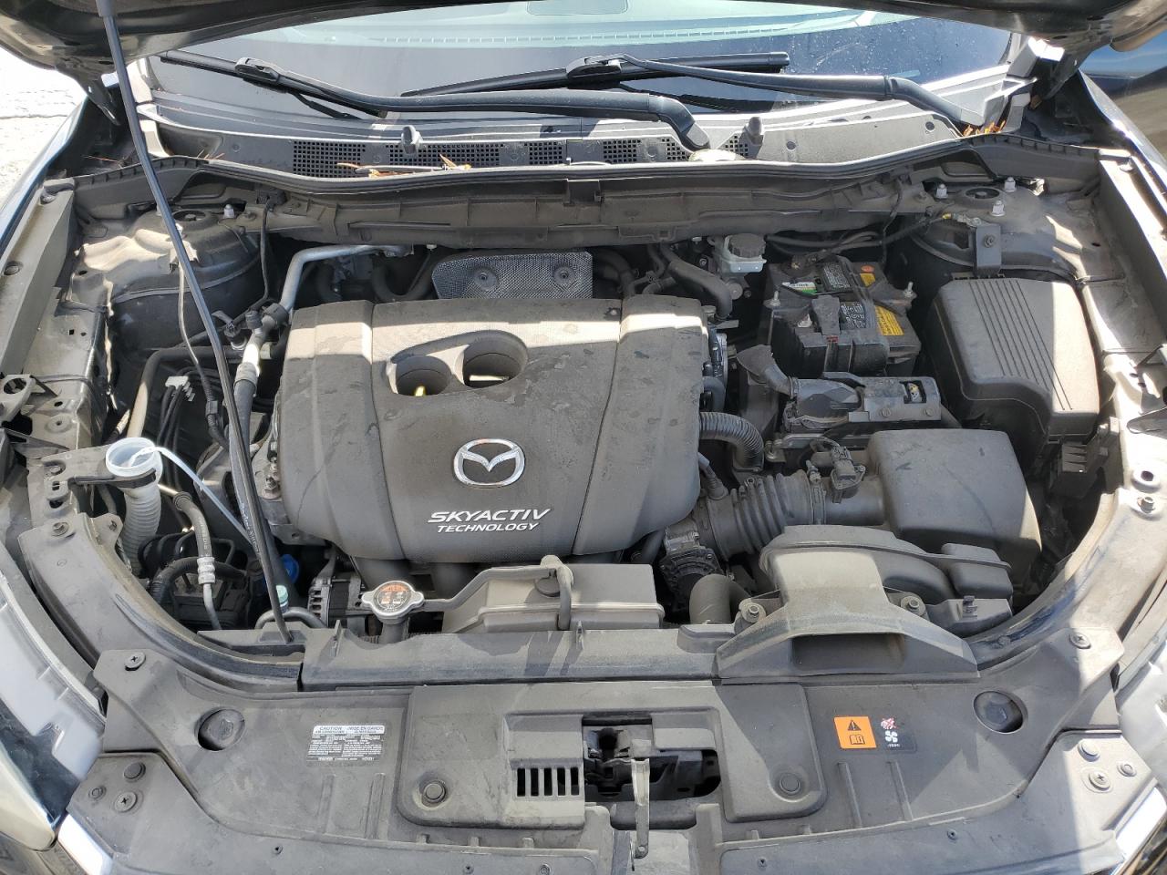 2014 Mazda CX-5 VIN JM3KE2DY9E0383201 Copart auction photo, rear end damage thumbnail 12