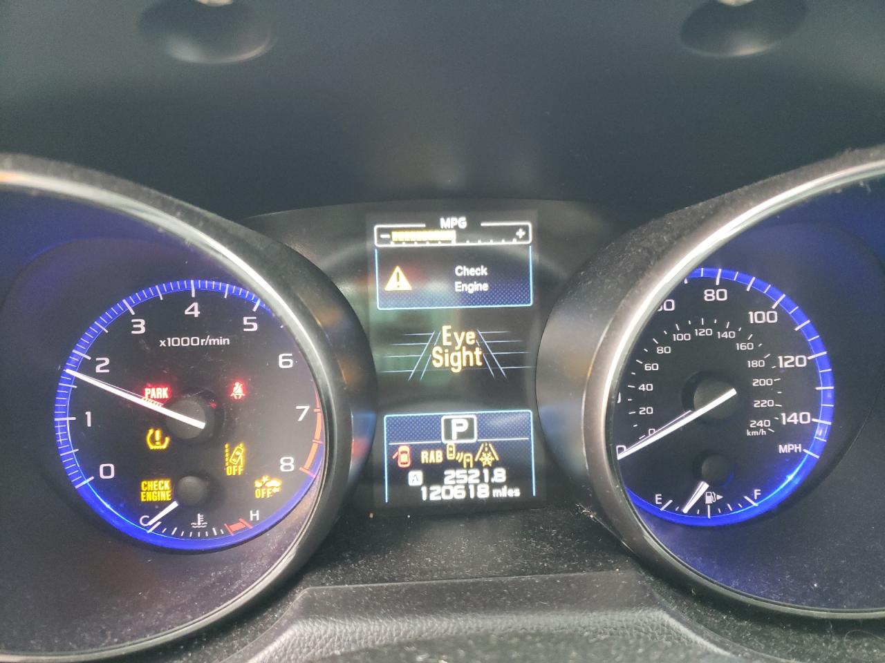 2017 Subaru Legacy VIN 4S3BNAS60H3040428 Copart auction photo, front end / stripped damage thumbnail 9
