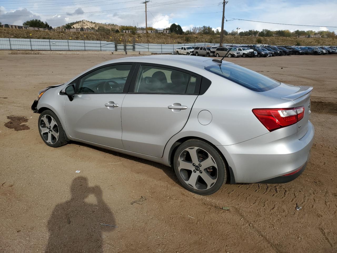 2016 KIA Rio VIN KNADN4A37G6667607 Copart auction photo, front end damage thumbnail 2