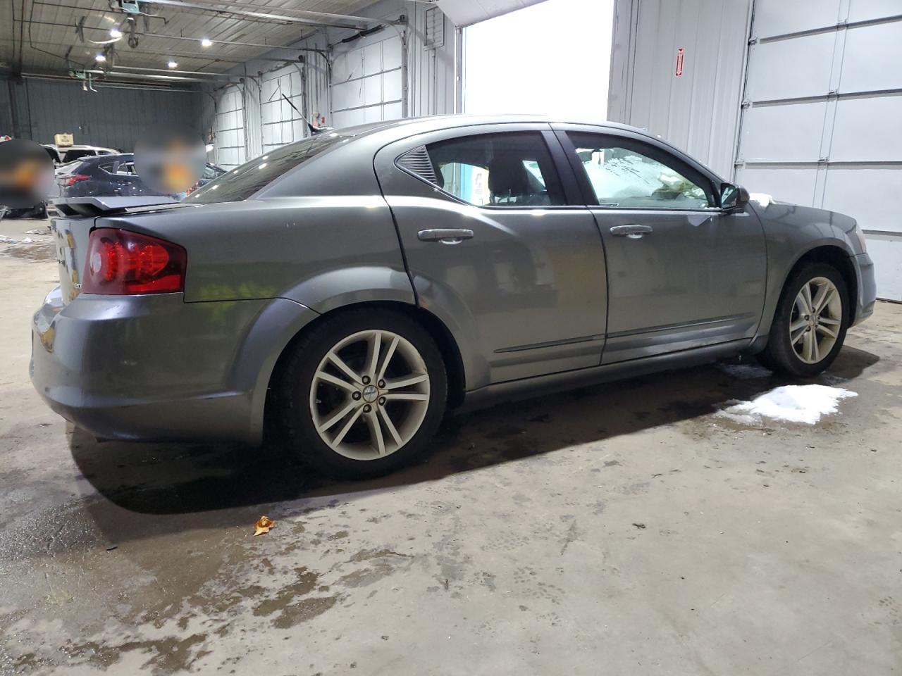 2012 Dodge Avenger VIN 1C3CDZEG2CN251612 Copart auction photo, side / rear end damage thumbnail 3