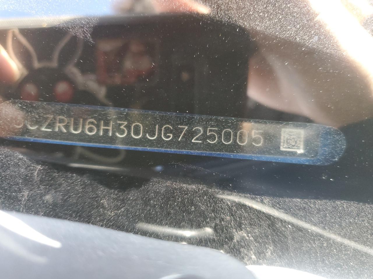 2018 Honda HR-V VIN 3CZRU6H30JG725005 Copart auction photo, front end damage thumbnail 13