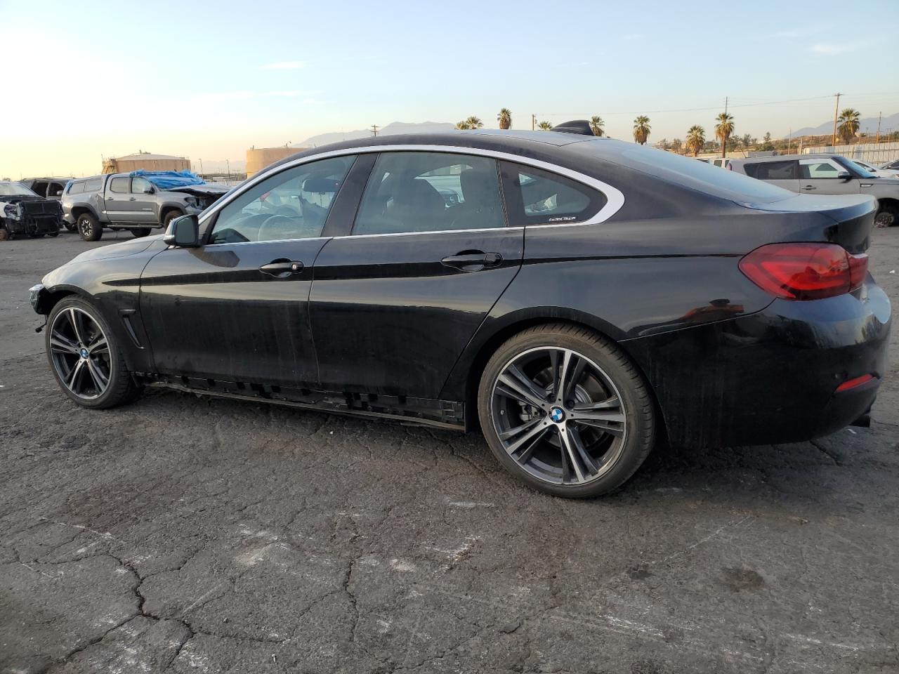 2020 BMW 4er VIN WBA4J5C00LBU79212 Copart auction photo, front end / side damage thumbnail 2