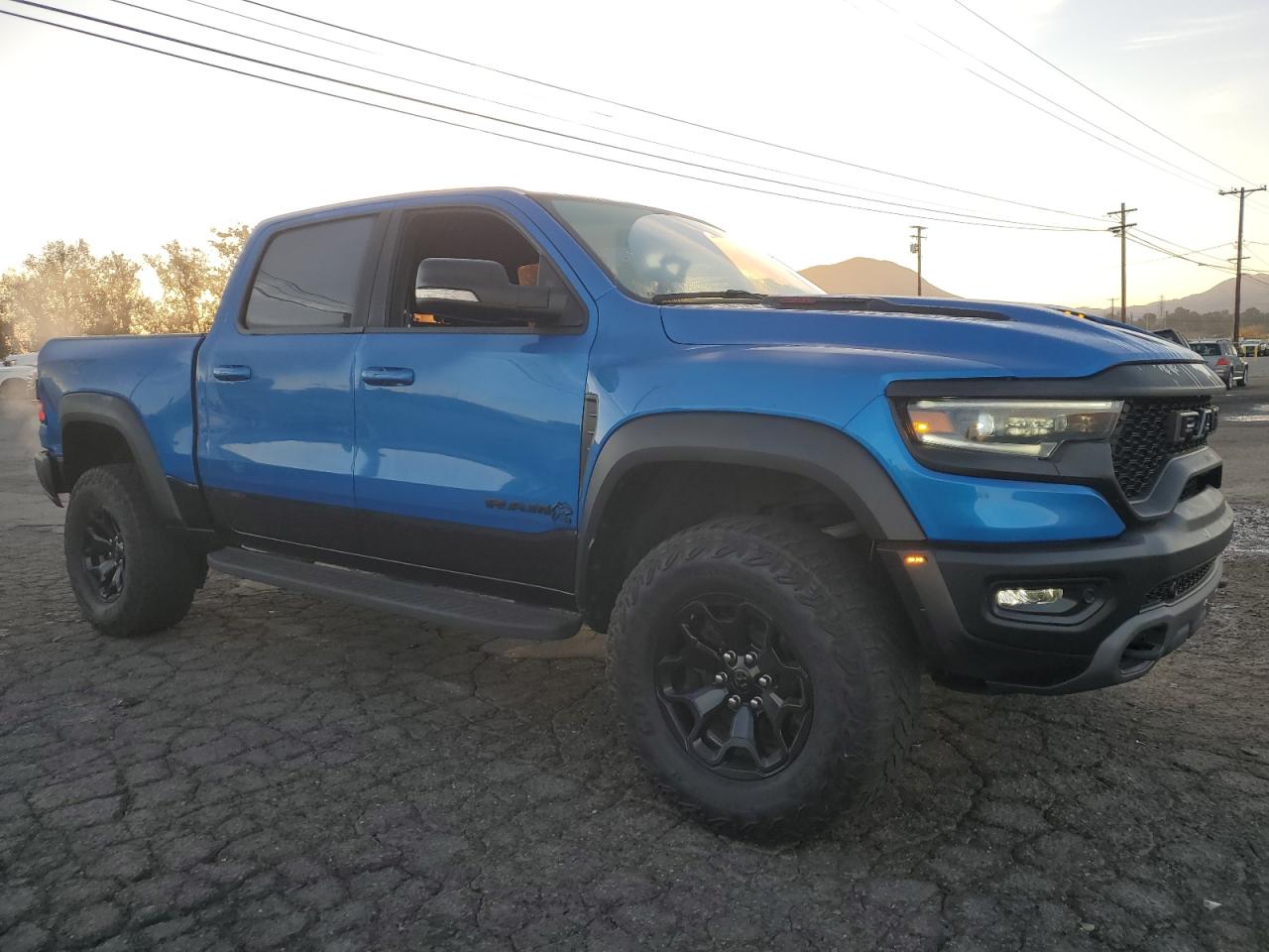 2021 RAM 1500 VIN 1C6SRFU98MN757772 Copart auction photo, rear end / minor dent/scratches damage thumbnail 4