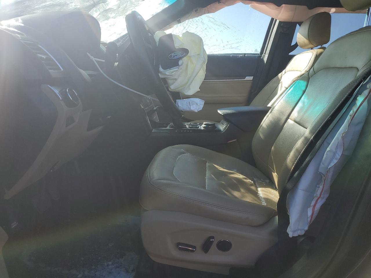 2016 Ford Explorer VIN 1FM5K8F84GGB00739 Copart auction photo, all over damage thumbnail 7